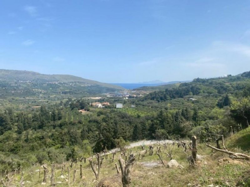 Vryses Chania Grundstück mit Meerblick in Hampatha, Vryses, Apokoronas Grundstück kaufen